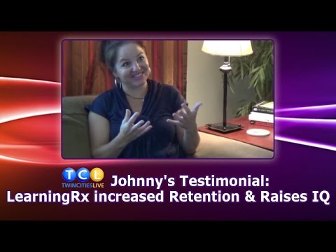 LearningRx (952) 226-1115 Johnny&#039;s Testimonial: Increased Retention &amp; Raises IQ