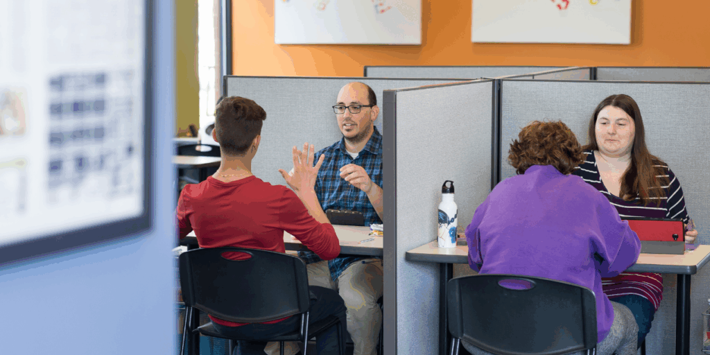 Brain trainer and client at LearningRx Eagan