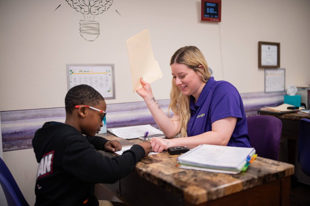 Brain trainer and student at LearningRx Shreveport