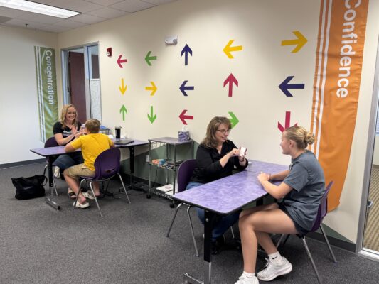 Training room at LearningRx Highlands Ranch