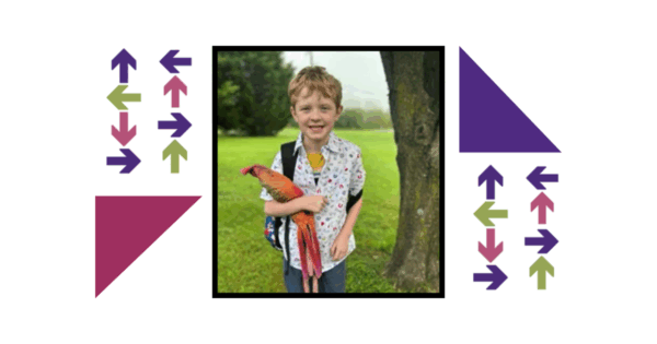 Image of young boy, a LearningRx graduate with autism