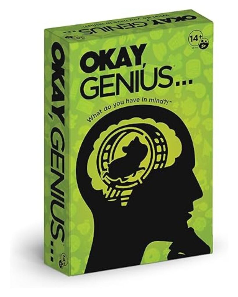Okay, Genius... Game box