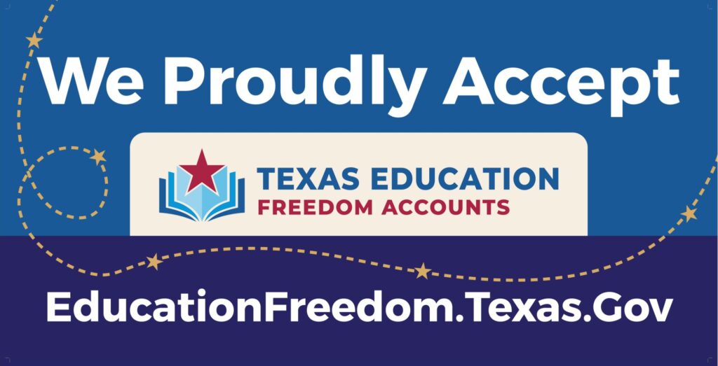 Texas Education Freedom Account fund banner for LearningRx San Antonio NE