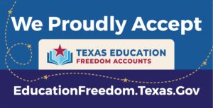 Texas Education Freedom Account fund banner for LearningRx San Antonio NE