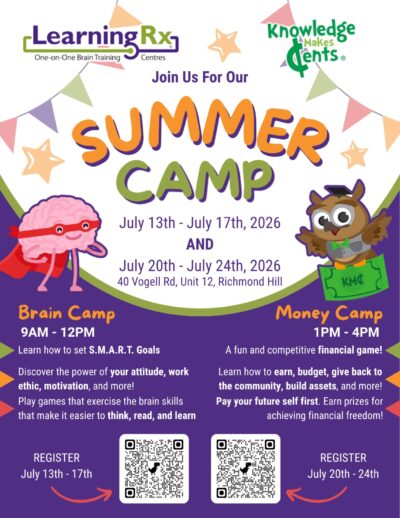 2026 Summer Camp LearningRx Richmond Hill