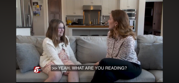 Screenshot of video from a LearningRx Savage client