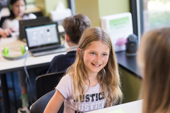 Girl Training at LearningRx