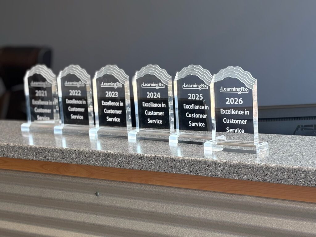 Excellence in Customer Service Awards for LearningRx Savage