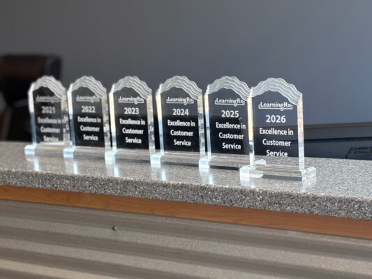 Excellence in Customer Service Awards for LearningRx Savage
