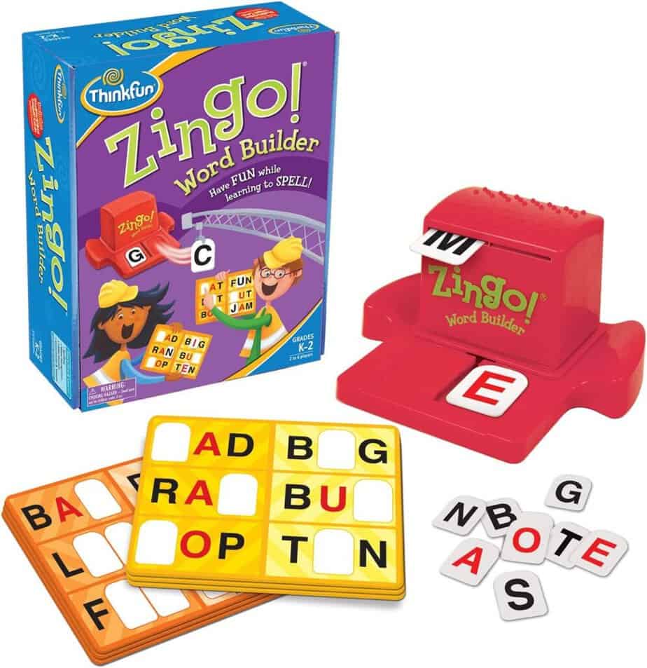Reading skills game - Zingo!