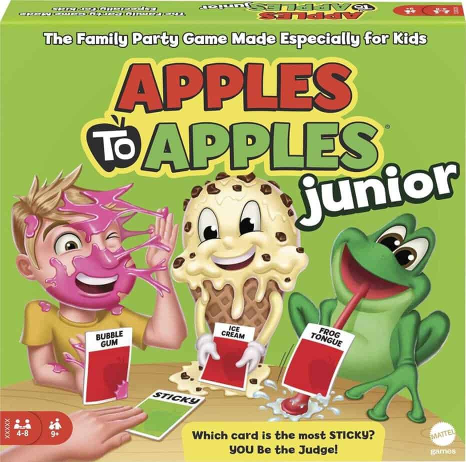 Reading skills game - Apples to Apples Junior