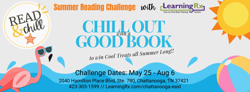 LearningRX #readandchill Summer Reading Bingo