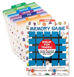 Memory board game cards